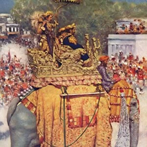 The State Entry: A Distinguished Maharaja, 1903. Artist: Mortimer L Menpes