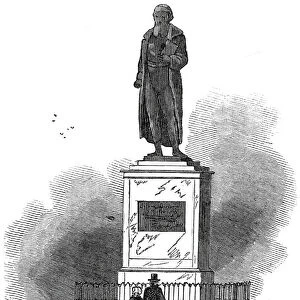 Statue of Gutemburg, at Mayence, 1845. Creator: Unknown