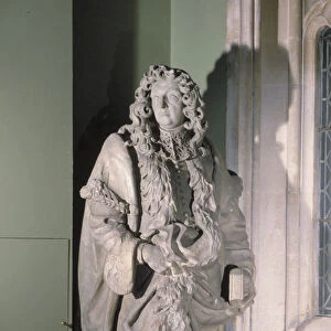 Statue of Sir John Cutler, English merchant, philanthropist and politician, 17th century