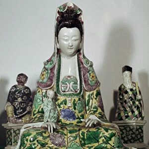 Statuette Chinese of Kuan-Yin, 17th century