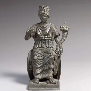 Statuette of the Personification of a City, Late Roman or Byzantine, 300-500