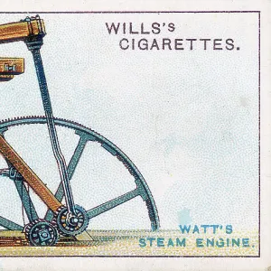 Steam engine by James Watt, 1915