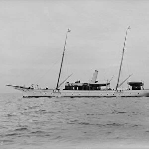 The steam yacht Anemone. Creator: Kirk & Sons of Cowes