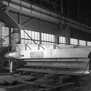 Steelworker at Park Gate Iron and Steel Co, Rotherham, South Yorkshire, April 1964