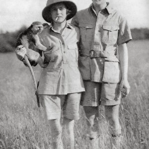 Stella Court Treatt and Errol Hinds, Dodoma to Mongalla, East Africa, 1925 (1927). Artist: Thomas A Glover