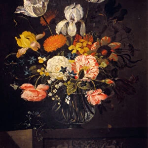 Still-Life with Flowers. Artist: Marrel, Jacob (1614-1681)