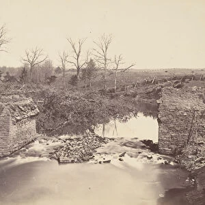 Stone Bridge - Bull Run, 1862. Creator: Mathew Brady