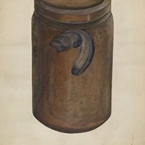 Stone Jar, 1935 / 1942. Creator: Edna C. Rex