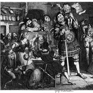 The Stone Kitchen, 1840. Artist: George Cruikshank