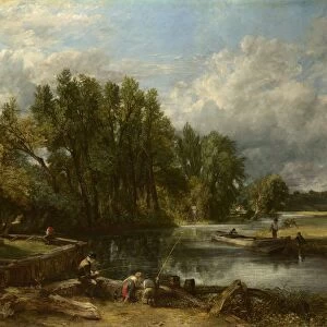 Stratford Mill, 1820. Artist: Constable, John (1776-1837)