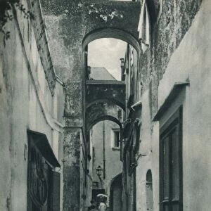 Street of Capri, Italy, 1927. Artist: Eugen Poppel