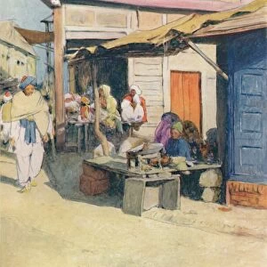 A Street Corner, Peshawur, 1905. Artist: Mortimer Luddington Menpes