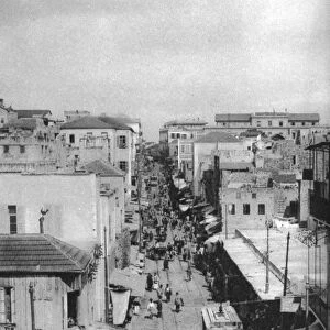 Street scene, Beirut, Lebanon, c1924. Artist: Ewing Galloway
