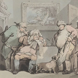 Studious Gluttons, October 1788. Creator: Samuel Alken