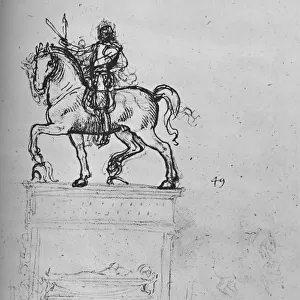 Study for an Equestrian Monument, c1480 (1945). Artist: Leonardo da Vinci