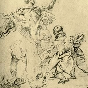 Study for a page in the Kaisersaal, 1751-1752, (1928). Artist: Giovanni Battista Tiepolo