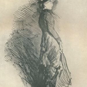 Study: Standing Figure, 1878, (1904). Artist: James Abbott McNeill Whistler