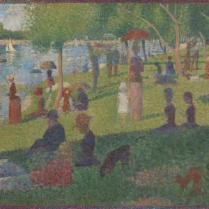 Study for A Sunday on La Grande Jatte, 1884. Creator: Georges-Pierre Seurat