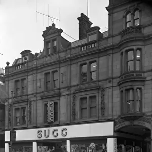 Sugg Sport, Pinstone Street store, Sheffield, South Yorkshire, 1960