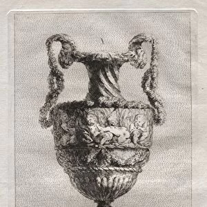Suite of Vases: Plate 23, 1746. Creator: Jacques Francois Saly (French, 1717-1776)