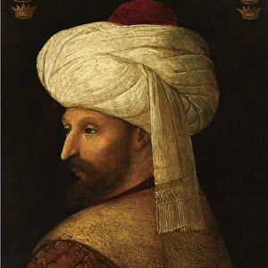The Sultan Mehmet II, 16th century. Artist: Bellini, Gentile, (Follower of)