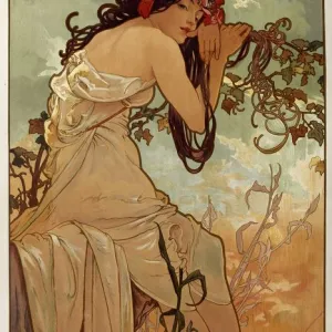 Summer, 1896. Artist: Alphonse Mucha