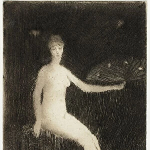 Summer (Black and White Version), 1888. Creator: Theodore Roussel