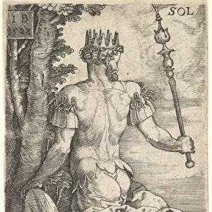 Sun from The Gods Who Preside Over the Planets, 1528. Creator: Master I. B