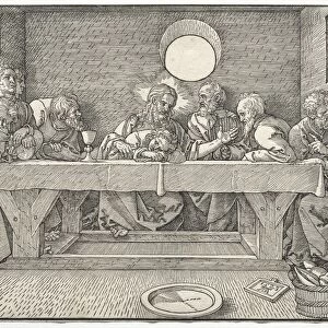The Last Supper, 1523. Creator: Albrecht Dürer (German, 1471-1528)