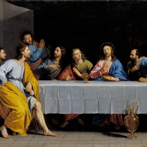 The Last Supper. Artist: Champaigne, Philippe, de (1602-1674)