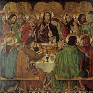 The Last Supper. Artist: Huguet, Jaume (1412-1492)