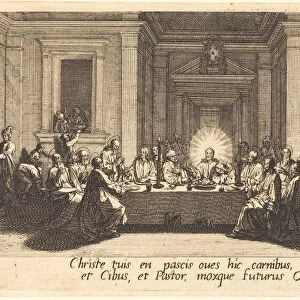 The Last Supper, c. 1618. Creator: Jacques Callot