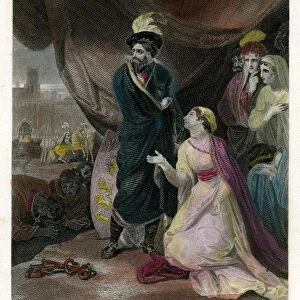 The Surrender of Calais, (19th century). Artist: JC Armytage