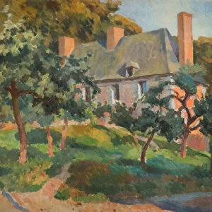 A Surrey House, 1927-28. Creator: Roger Fry