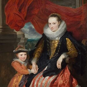 Susanna Fourment and Her Daughter, 1621. Creator: Anthony van Dyck