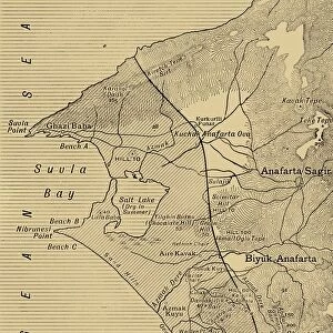 The Suvla and Anzac Line, First World War, August 1915, (c1920). Creator: Unknown