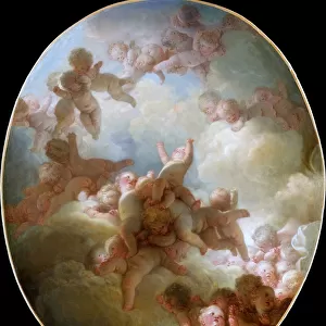 The Swarm of Cupids. Artist: Fragonard, Jean Honore (1732-1806)