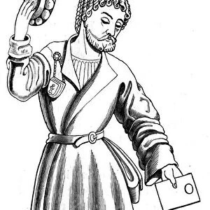 Swiss courier, 15th century (1849)