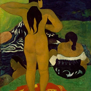 Tahitian Women Bathing, 1892. Creator: Paul Gauguin