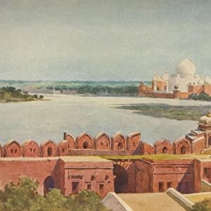 The Taj from the Fort, Agra, c1880 (1905). Artist: Alexander Henry Hallam Murray