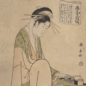 Takao Sange no Den, ca. 1798. Creator: Eishosai Choki