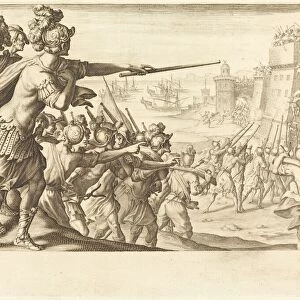 Taking of Bone, c. 1614. Creator: Jacques Callot