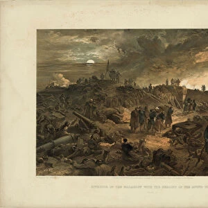 After the Taking of Malakoff on 8 September 1855, 1855. Artist: Simpson, William (1832-1898)