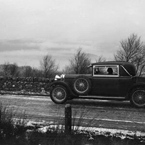 Talbot 14 / 45 of Kitty Brunell competing in the Monte Carlo Rally, 1929. Artist: Bill Brunell