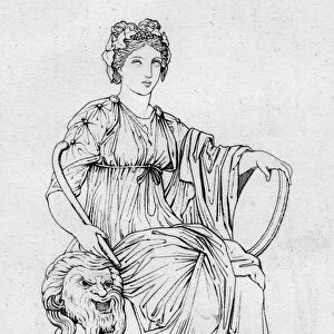 Talia (Thalie), c1850