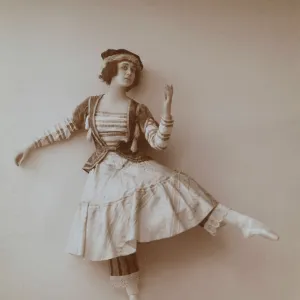 Tamara Karsavina, Russian ballerina, 1911