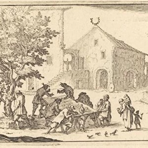 Tavern, c. 1617. Creator: Jacques Callot