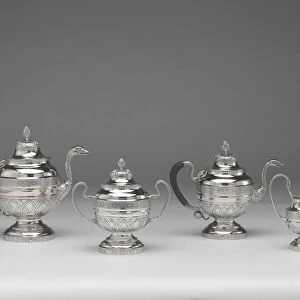 Tea and Coffee Service, 1809 / 12. Creators: Jean Simon Chaudron, Anthony Rasch