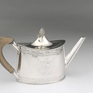 Teapot, c. 1793. Creator: Daniel Van Voorhis