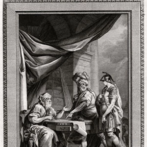 Telemachus gains Information of the commerce of Tyre, 1775. Artist: W Walker